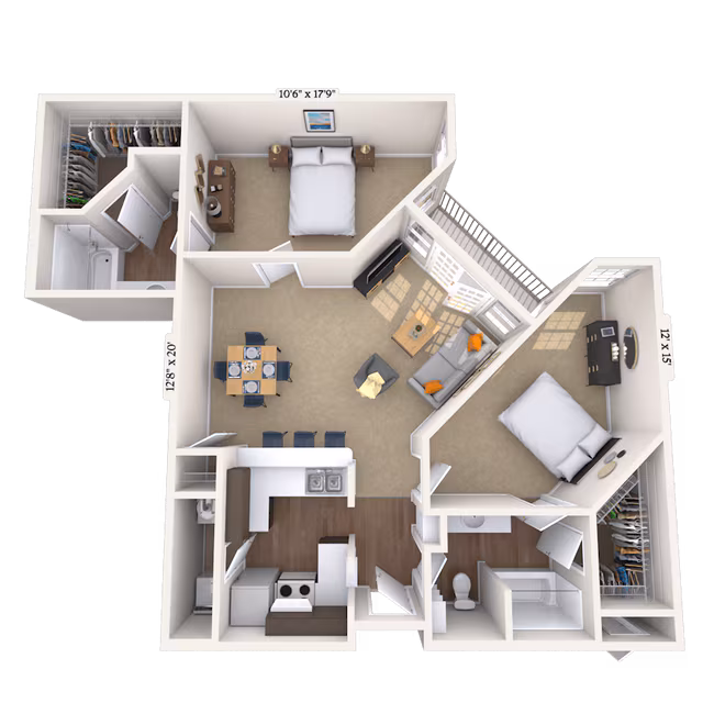 Unit 102 102 floor plan